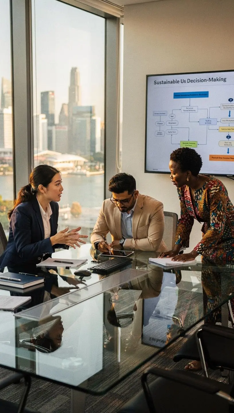 Professional business solutions visualization